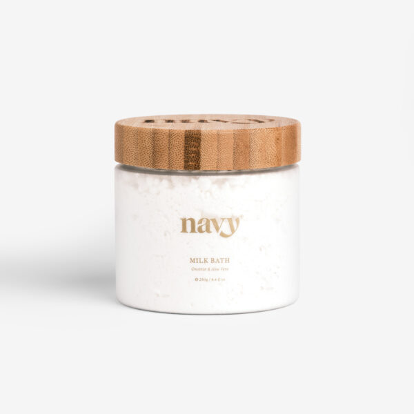 Nawilżająca Kąpiel Mleczna Navy - Organiczna