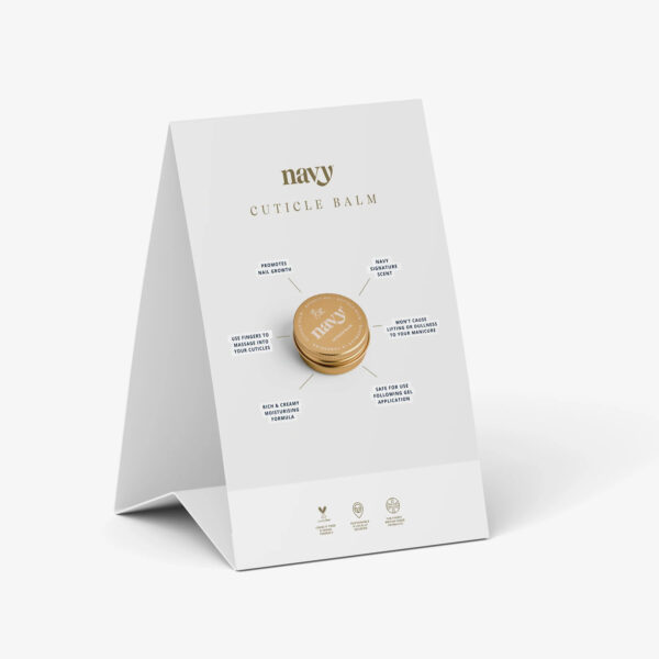 Ekspozytor do prezentacji produktu - cuticle-balm