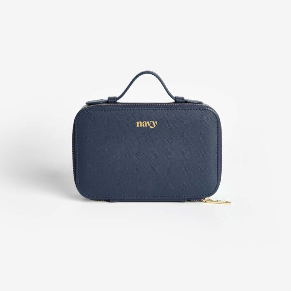 Eleganckie Etui Navy do Przechowywania