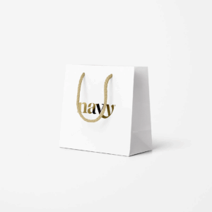 Luksusowa torba prezentowa z personalizowaną kartką
